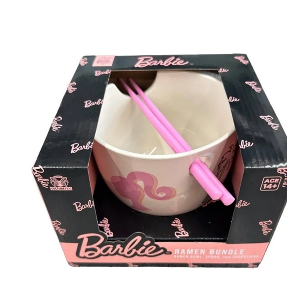 Other - Barbie Ramen Bowl With Chopsticks